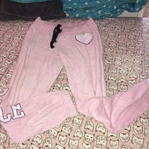 Pink dance sweatpants